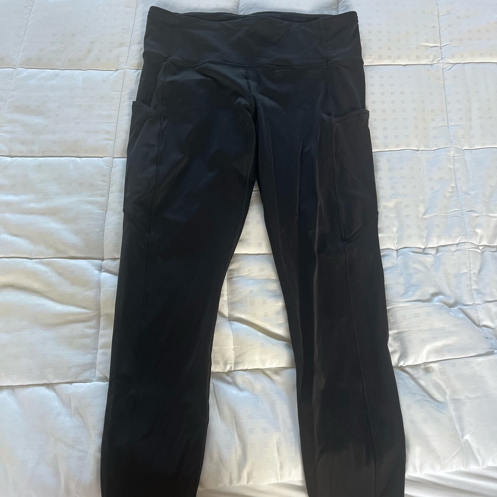 lululemon fast and free Black Leggings